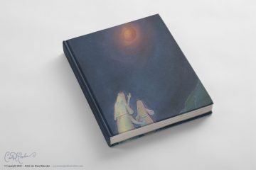 Dogs and Moon - Book Cover Design