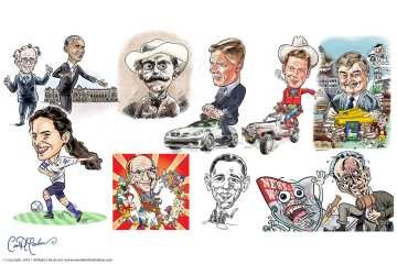 Various Caricatures