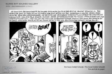 Archives - 1992 - Das Magazin - "The Good Soldier Schweik" - Strip 01 Detail
