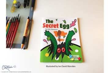 The Secret Egg - Children's Book Illustration
