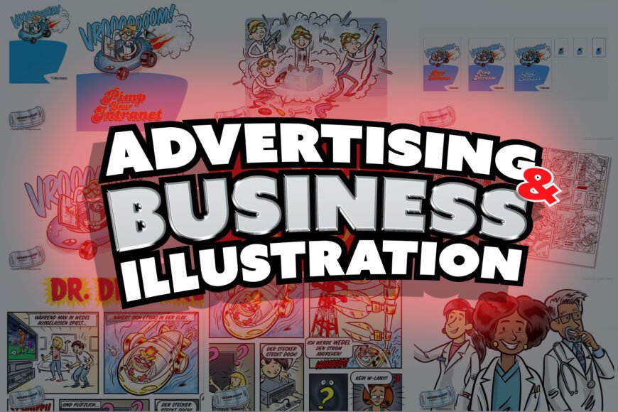 "Advertising & Business Illustration".