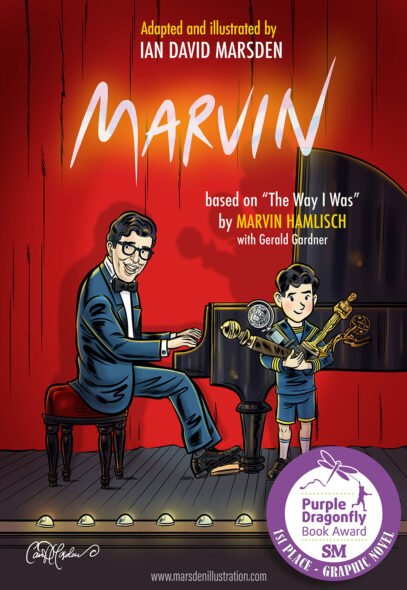 "Marvin" by Ian David Marsden, featuring piano scene and award-winning child.