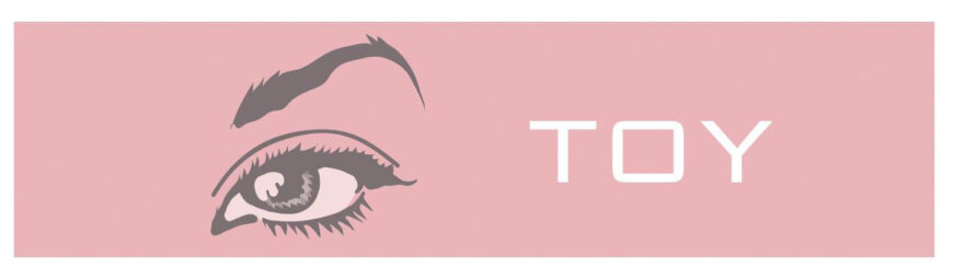 Eye illustration and TOY logo design for La Toya Jackson brand identity by Ian David Marsden