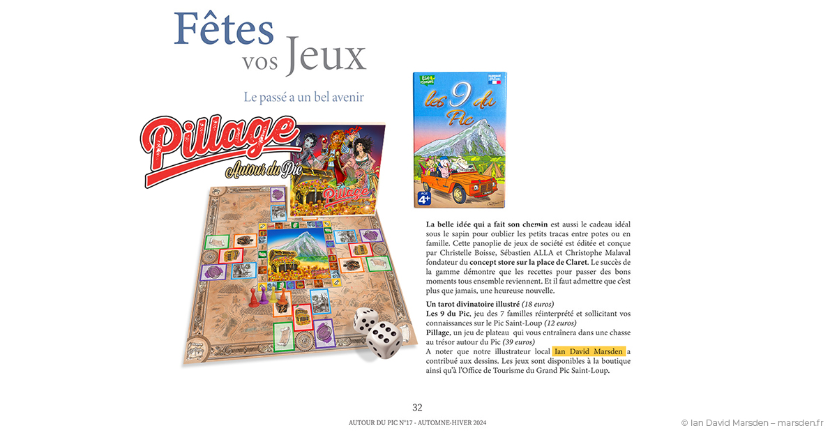 publicité magazine pillage autour du pic