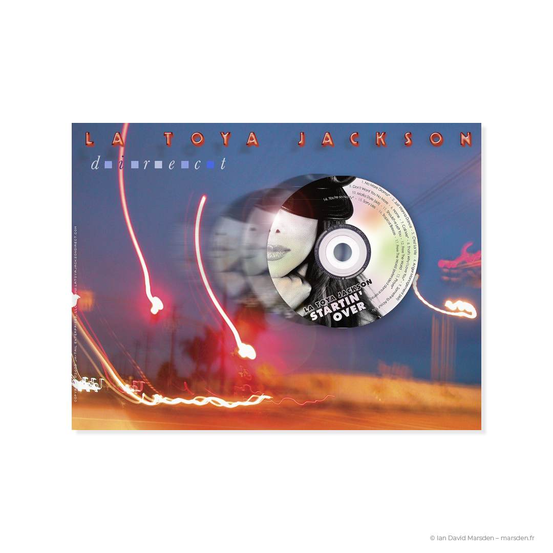 La Toya Jackson VIP fan portal design and digital access pass