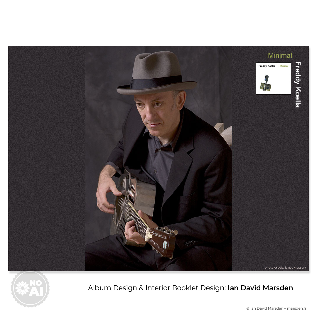 Desktop wallpaper Freddy Koella Minimal album guitar