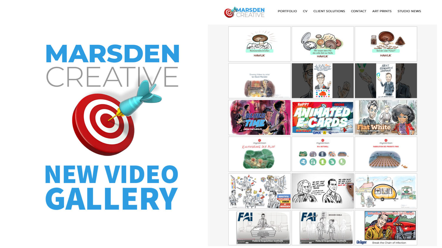 Explainer video examples by Ian David Marsden