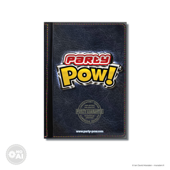PartyPOW! capsule leather pack design exterior