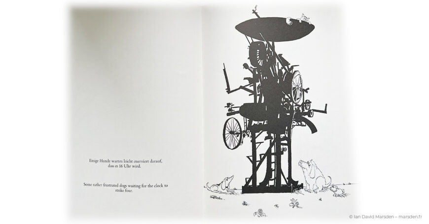 Zürihorn statue by Jean Tinguely, from Zürich, My Little Town by Ian David Marsden