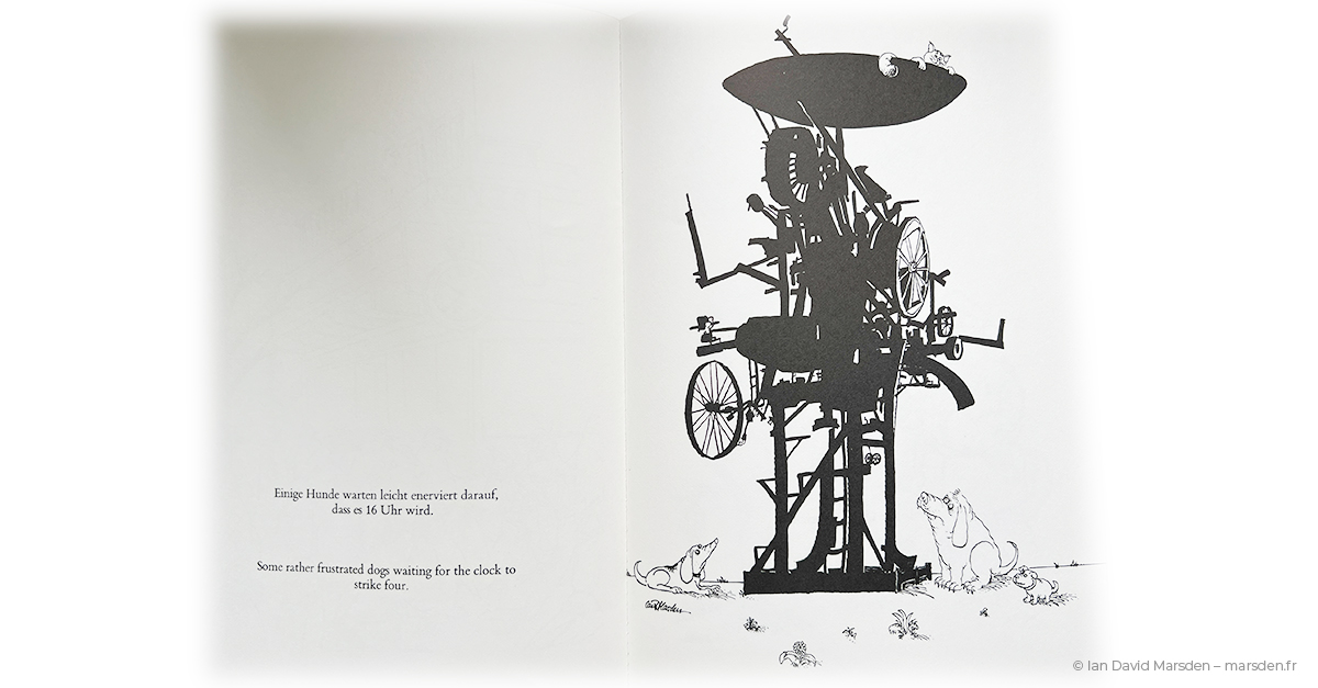 Zürihorn statue by Jean Tinguely, from Zürich, My Little Town by Ian David Marsden